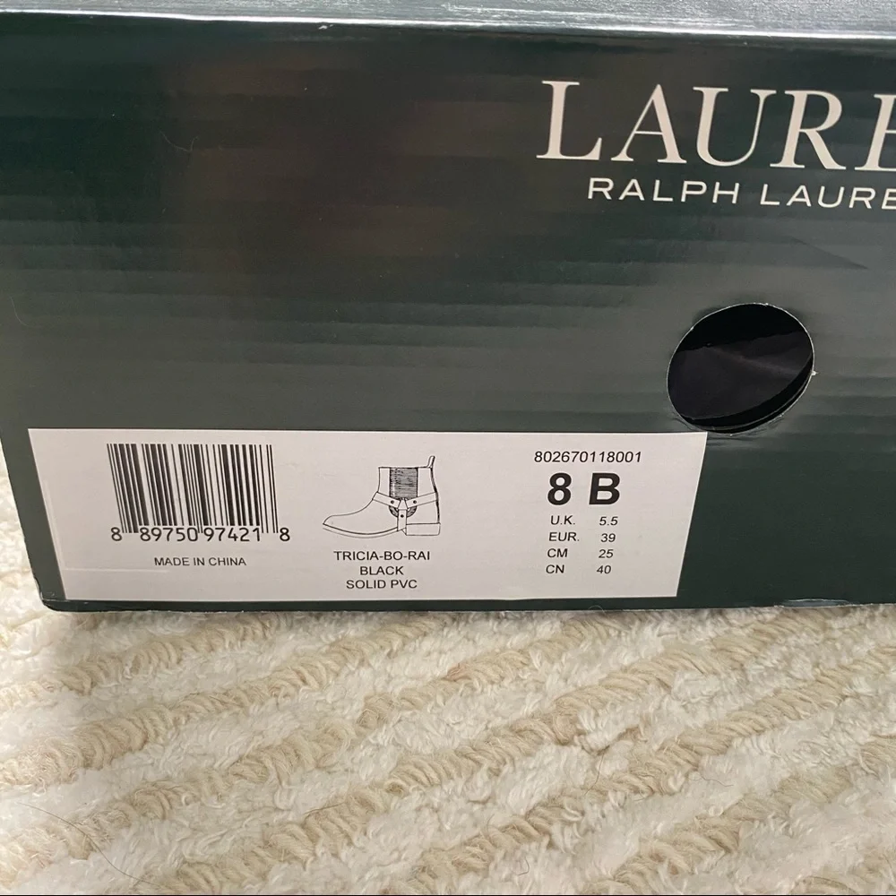 Ralph Lauren Tricia harness rain boots